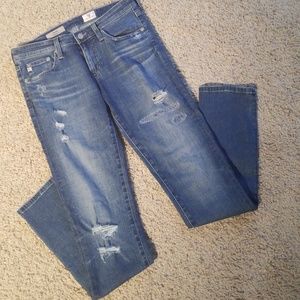 AG Adriano Goldshmied Distressed Denim